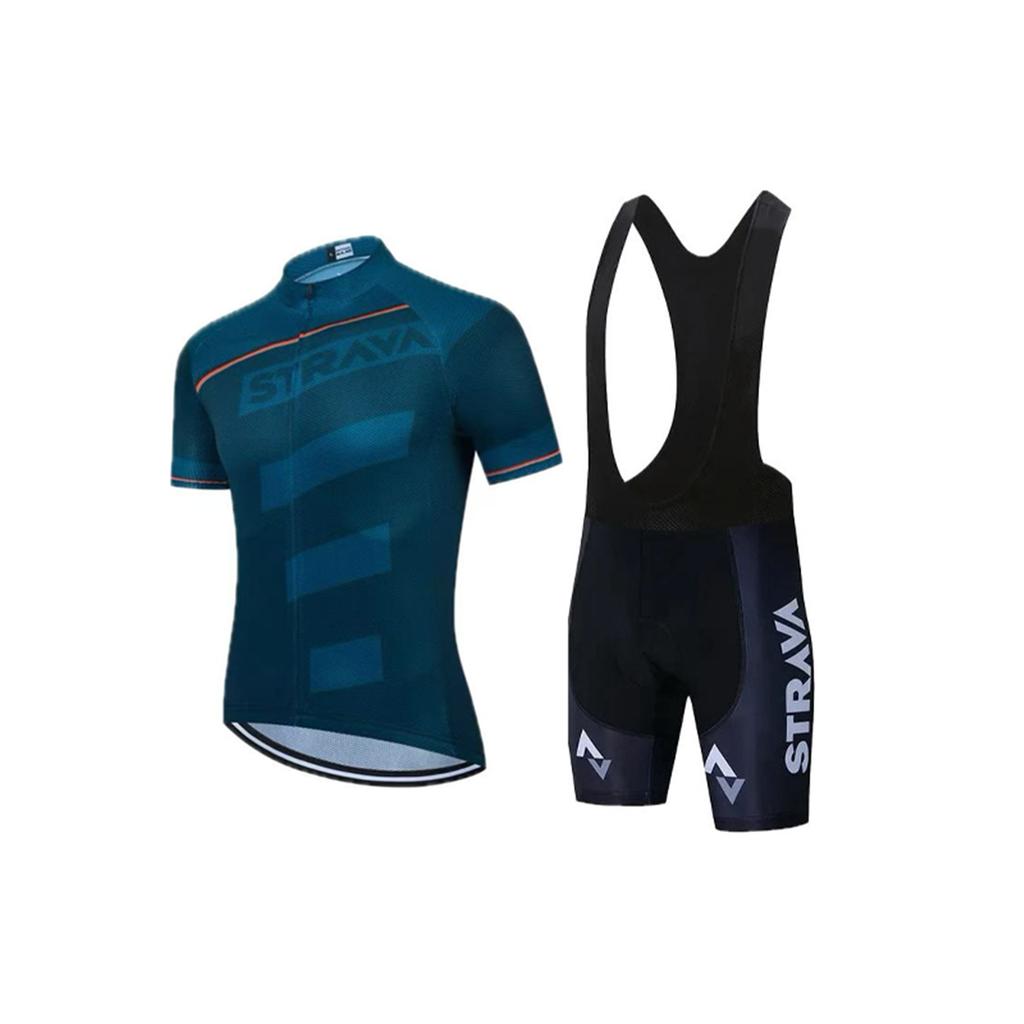 Bicycle Short-sleeved Set, Sweat-wicking and Moisture-absorbing Event Cycling Suit, Team Version, Cycling Suit.