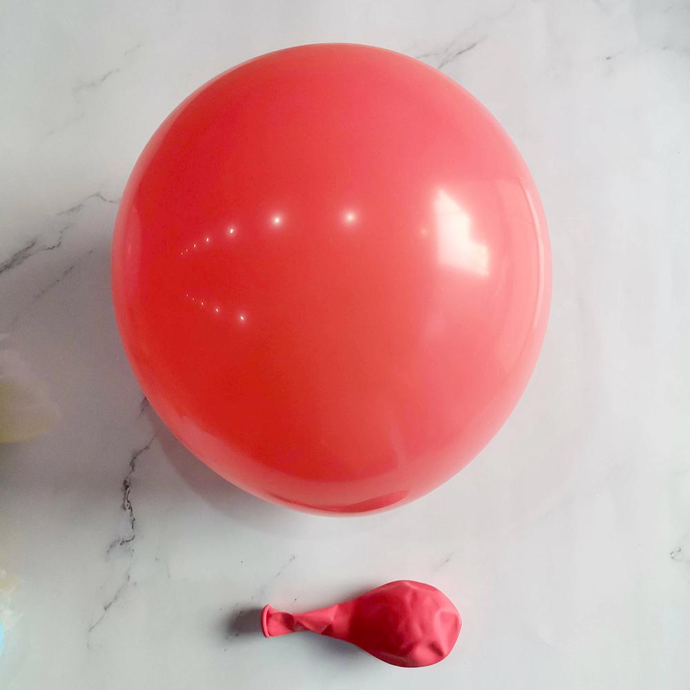 

25/50pcs Thick Macaron Balloon Wedding Decoration Birthday Party Holiday Celebration Event Decoration Helium Balloon DIY Balloon 25pcs&10inch червоний
