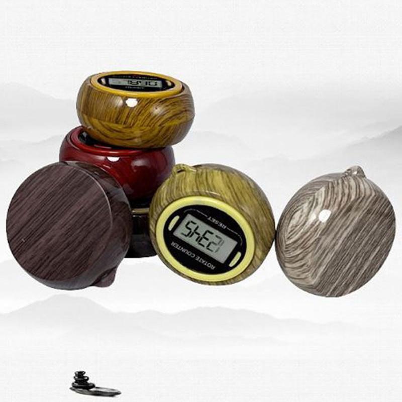 

Цифровой счетчик с ЖК-дисплеем и отделкой под дерево, электронный поворотный счетчик, 5-значный портативный счетчик, игрушка-кисточка для медитации и мусульманской молитвы