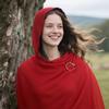 Medieval Themed Adjustable Hooded Scarf Shawl With Renaissances Brooch For Vikingly Cosplay Costume Halloween Event