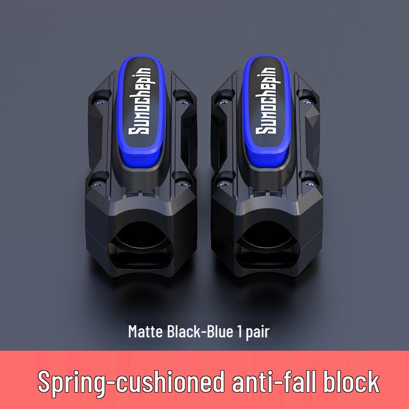 Motorcycle Crash Bar Rubber Bumper Protection Accessory