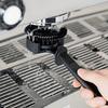 Espresso Machine Cleaning Brush for Portafilter Group Head with Durable Handle and Multi-Angle Bristles for Thorough Coffee Residue Removal
