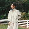 Semir Women's Oversized Patchwork Plaid Jacket