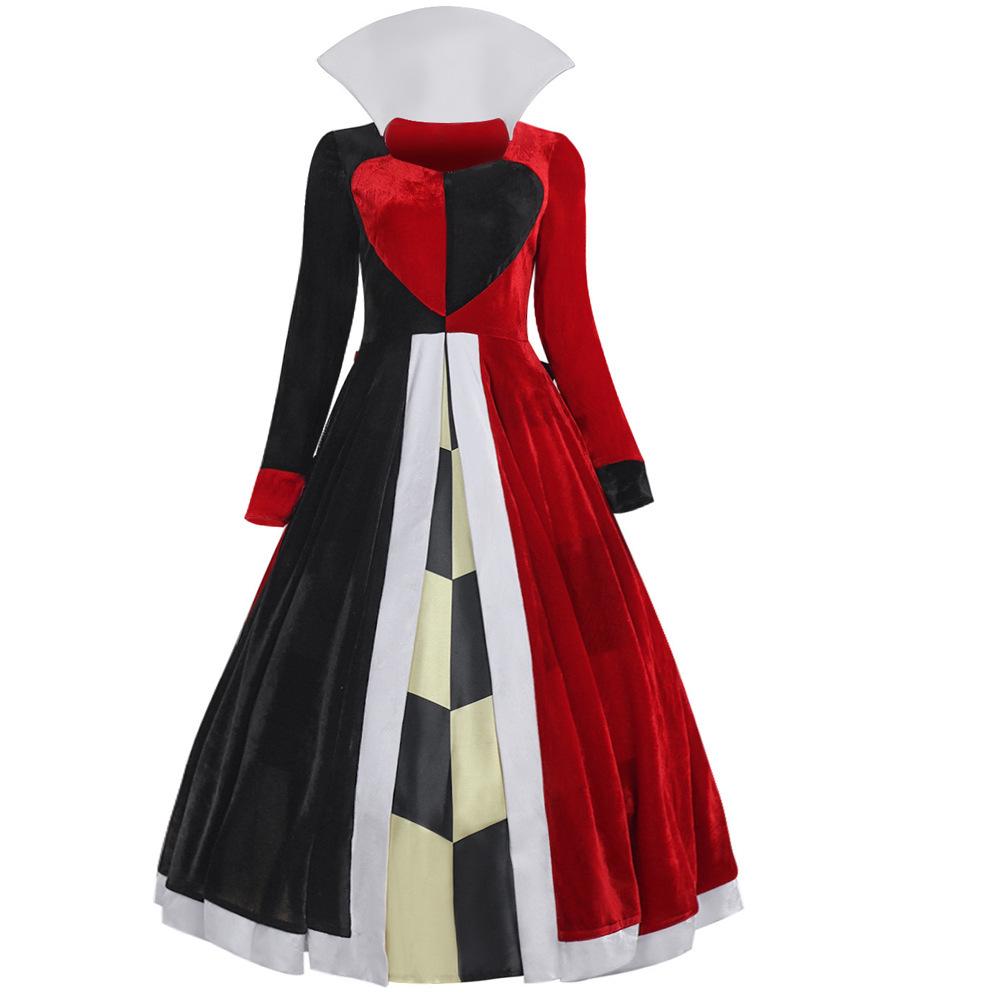 Red Queen Cosplay Costume - Alice In Wonderland Theme
