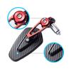 Neu Motorrad Rückspiegel Carbon Faser Muster Lenker Spiegel Modifizierten Invertiert Rückspiegel Motorrad