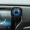 New Mini Car Air Outlet Cooling Fan Adjustment Powerful USB Light Creative Low Noise Multi-function Mini Car Interior Fan Cooler