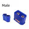 Anti Spark QS8-S Connector Gold Plated RC Accessories New QS8P-S Battery Plug  for RC Model Car