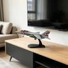 Model Plane Movable Airfoils Swing Wing Fighter Detachable Landing Gear