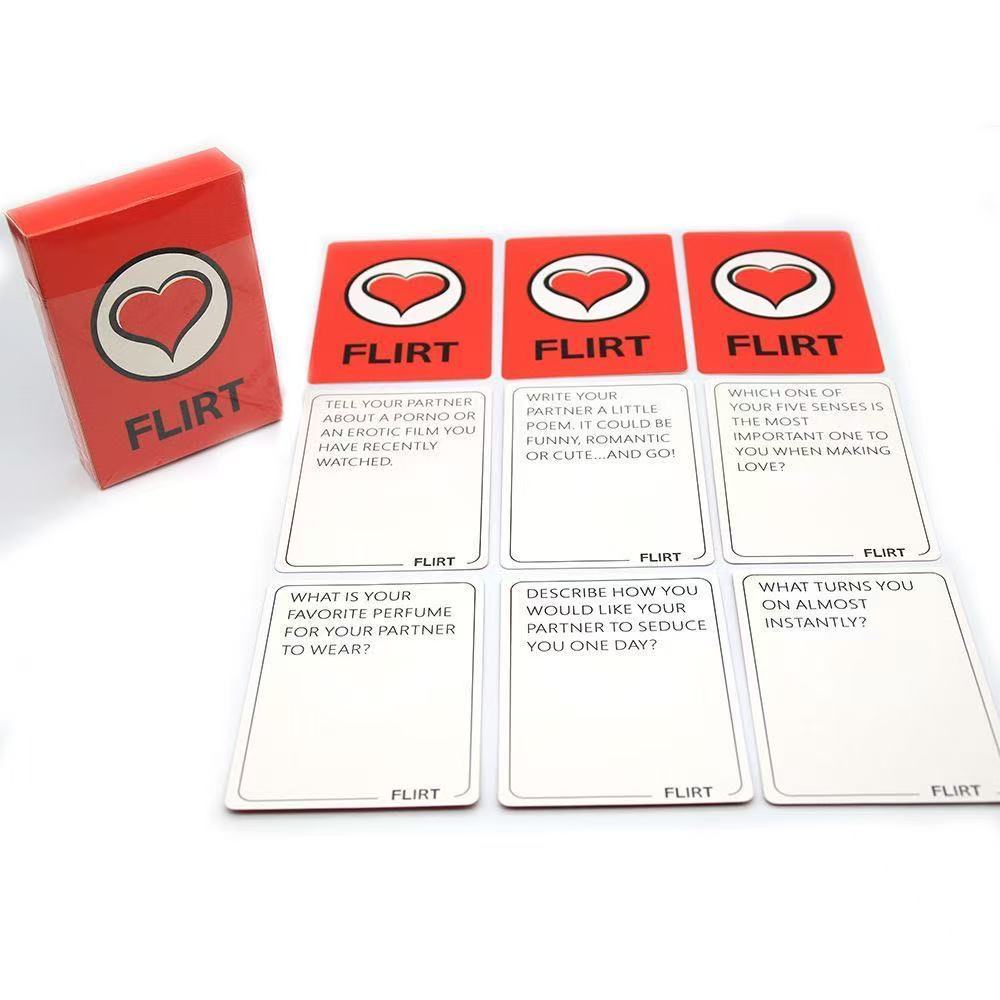 Gioco di Carte 3 in 1 per Serata di Coppia, Conversazione, Flirt, Sfida, Gioco Romantico, Conversazione Intima e Gioco di Sfide per Incontri di Coppie