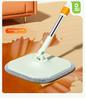 Hands-Free Spin Mop: Wet & Dry Flat Mop with Bucket - Water-Absorbent, One-Wipe Clean for Home