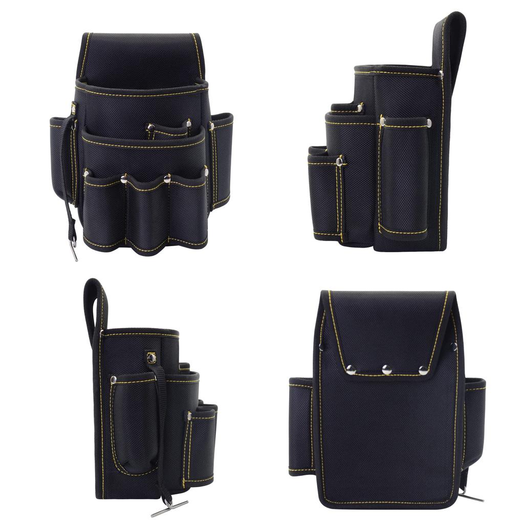 Yumeen Waist Nail Frame Work Tool Nail Temporary Lightweight Waist Tool Small Item Tool Holder Waist Bag for Electricians and Carpenters Bag, Pouch,