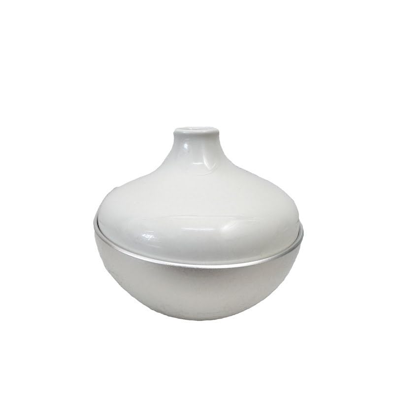 

Chering Modern Buddhist Altar Set 3-Piece Set: Flower Vase, Incense Holder, and Candle Holder Brass, Stainless Steel, and Ceramic Fits Single