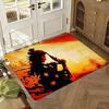 Game Y-Yakuzas Goro Majima Floor Mat Soft Thickened Absorbent Non-Slip Bedroom Living Room Door Mat Home Decor Flannel Rugs