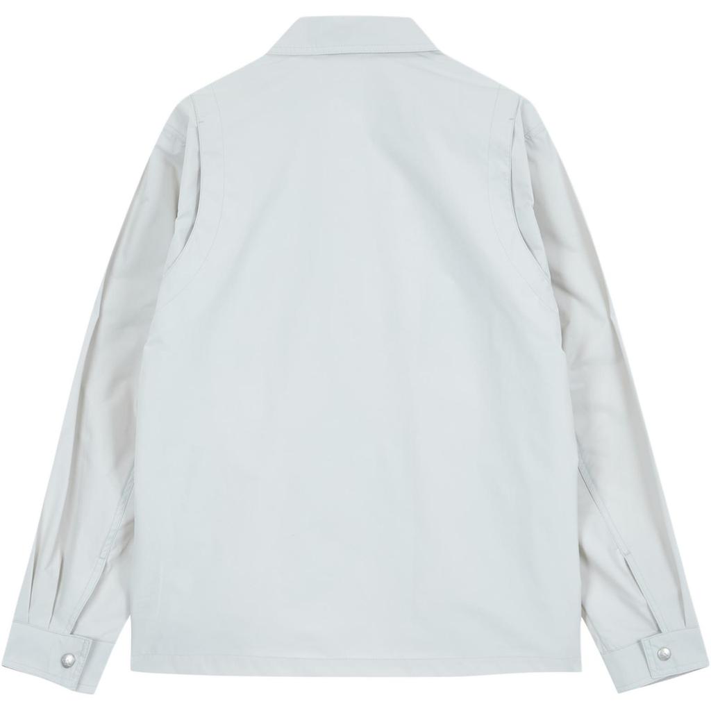 Calvin Klein Solid Color Minimalist Comfortable Pocket Long Sleeve Jacket Men Jackets White J325507-PC8