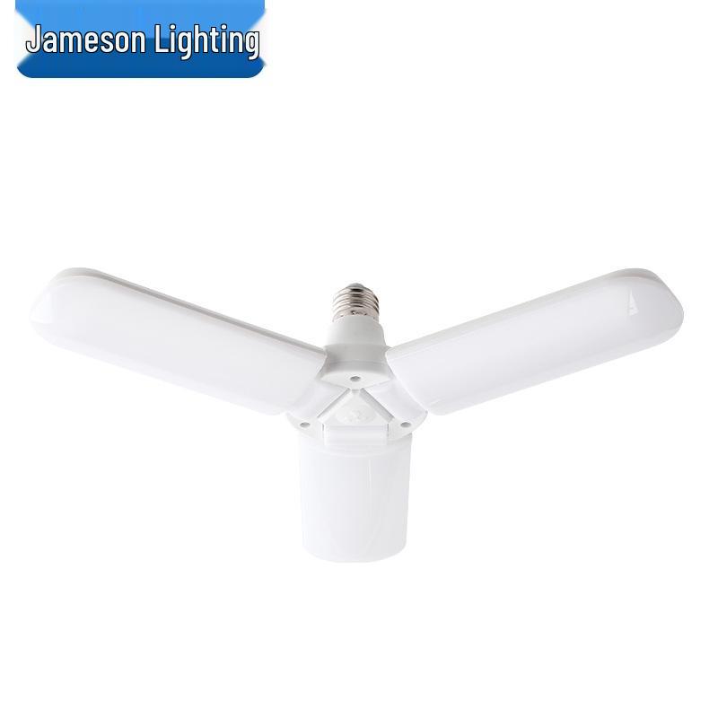 High-Brightness E27 LED Football Light with Solar Charging and Foldable Design