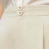 JESSIE Pleated High-Waist Wide-Leg Shorts