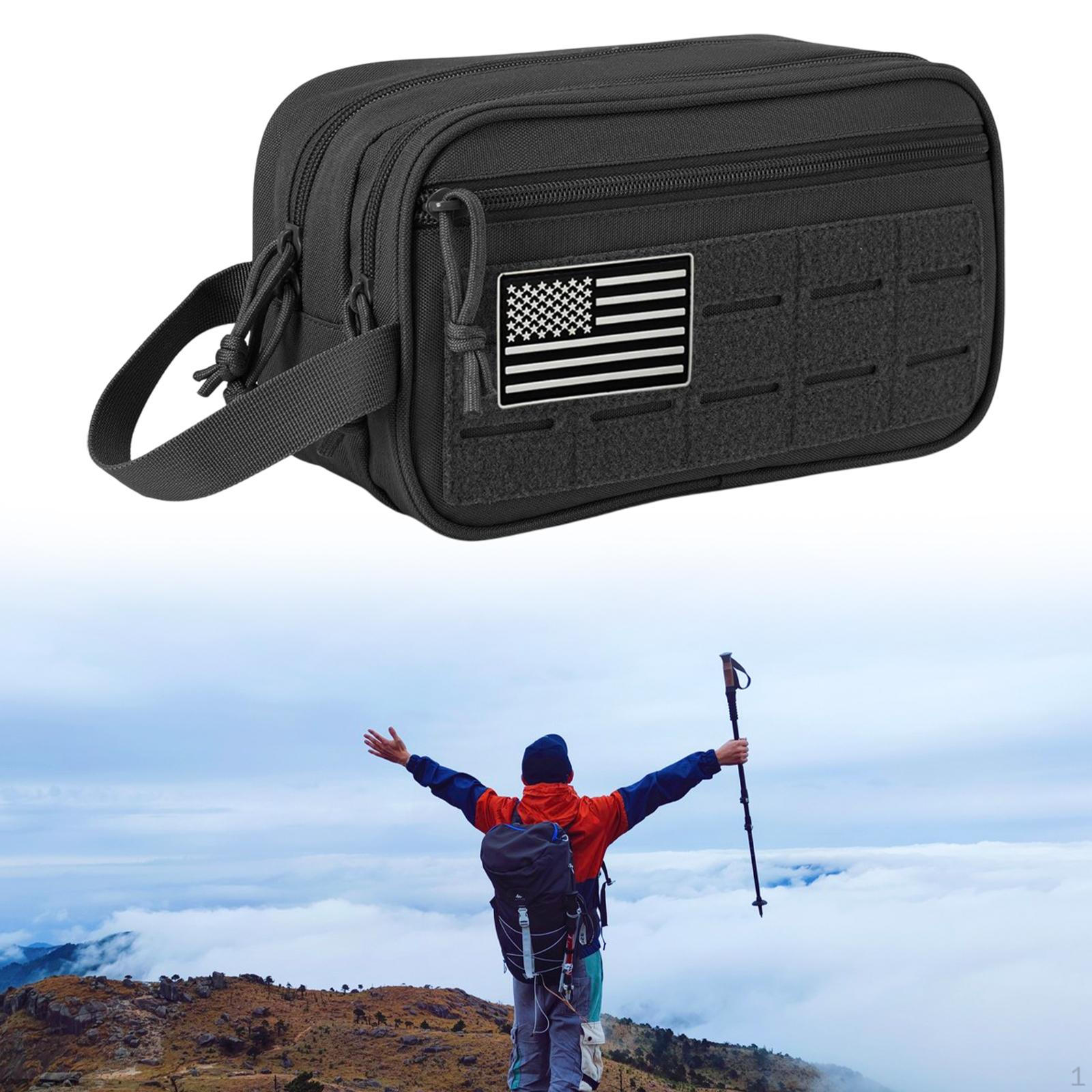 

Мужская косметичка, сумка для хранения инструментов, переносная косметичка чёрный