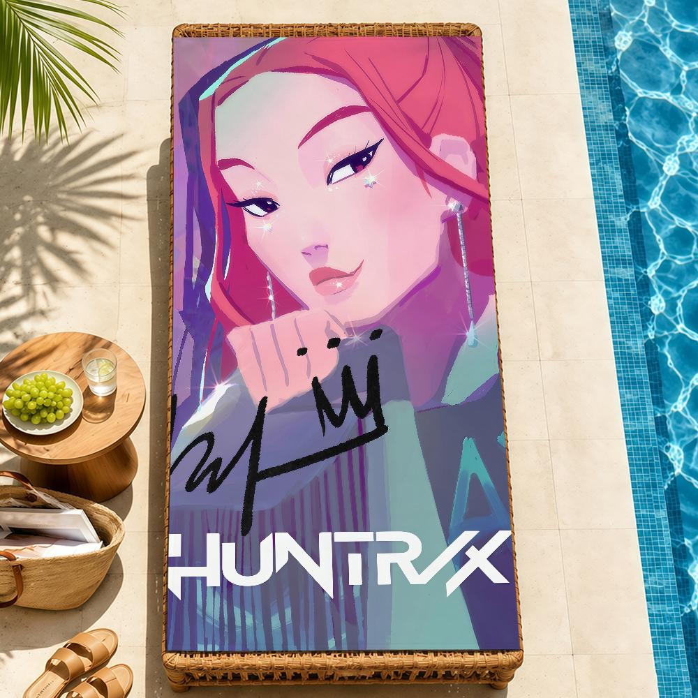 anime k-k-popS soft Beach Towel Trip swim d-demonS Pool bath h-hunters-S Gym M-Mira R-Rumi home room Z-Zoey meme Decor Gift