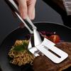 Multi-Function Stainless Steel Cooking Shovel Clip Kitchen Food Clamp Spatula Baking Tools Bread Clip