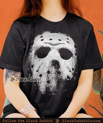 Pátek třináctého Jason Voorhees Hokejová maska Unisex Klasické tričko