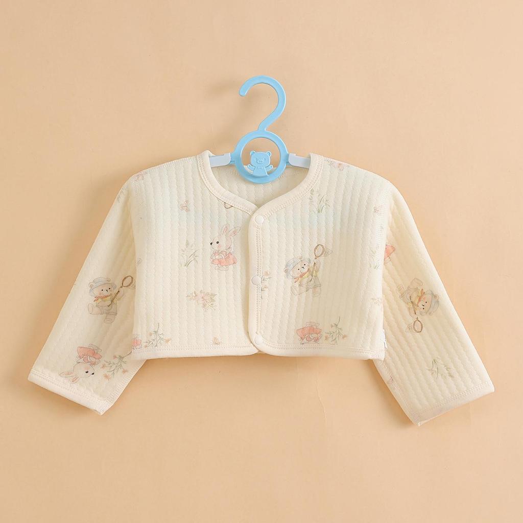 Pure Cotton Baby Sleep Vest for Shoulder Protection and Cold Prevention