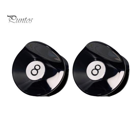 

1/2/3/4/5 шт., черные заколки для волос в форме клюшки для гольфа в форме 8 мячей, женские заколки для волос в виде акулы, аксессуары для причесок 2pcs