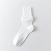 Spring And Summer Thin Socks Women'S Lace Bubble Mouth Sweet Medium Tube Stacking Socks Girl Socks