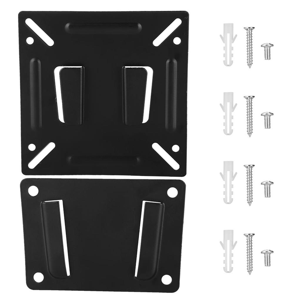 For 14‑24in LCD TV Wall Mount Bracket Large Load Solid Support Wall TV Mount