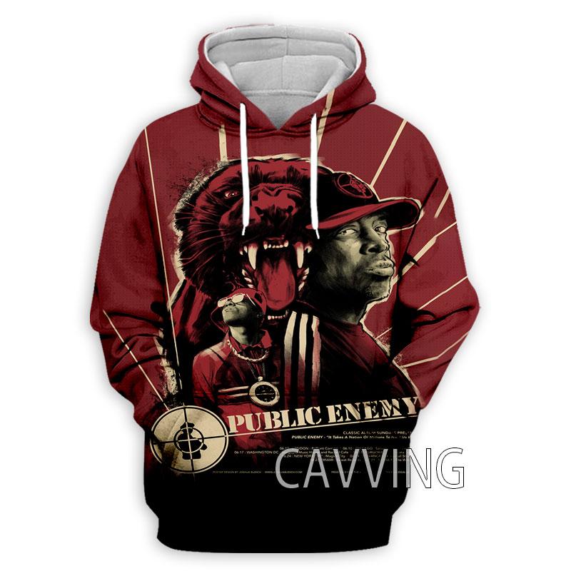 New Fashion Women/Men's 3D Print Public Enemy Hoodies Hooded Sweatshirts Harajuku Hoodie Sweatshirts Tops Clothing