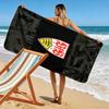 Stuttgart Pride Print Beach Towel, Large Soft Quick Dry Towel for Beach Camping Swimming