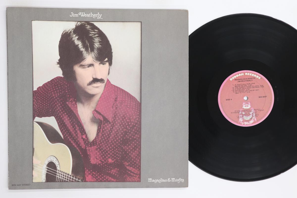 

LP Record JIM WEATHERLY Magnolias Misfits BDS5637 BUDDAH 1975 US Rock Used