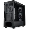 Cooler Master MasterBox 600 Back Wiring Radiator Compatible with 4 ARGB Fans Mid Tower ATX PC Case Black CS9003 Motherboard/420mm MB600-KGNN-S00