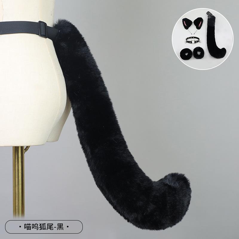 Handmade Japanese Beast Ear Headband Cute Plush Cat Ears Lolita Headdress Fox Ear Accessories Cat Ear Headband