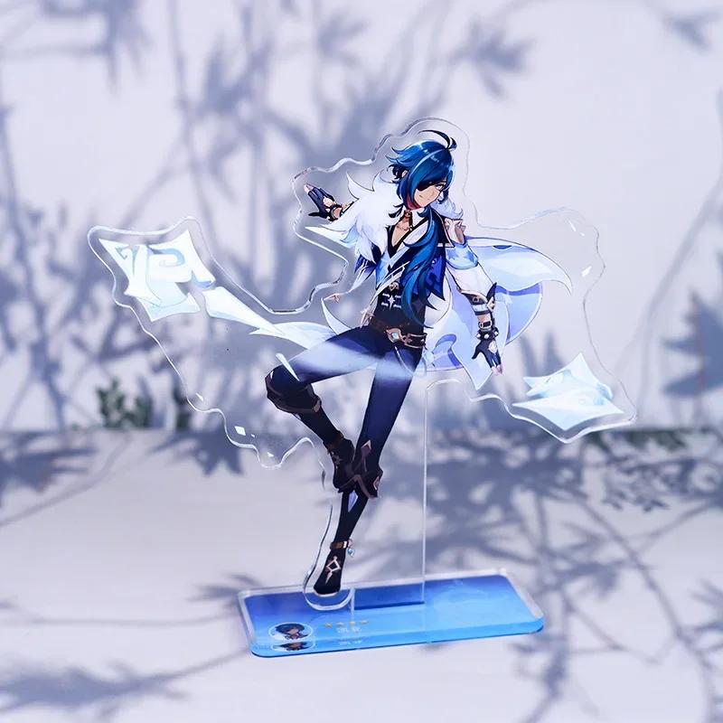 

Game Impact New Stand Figure Acrylic Yelan Chevreuse Navia Xiao Cosplay Model Plate Desk Decor Fans Friend Gift