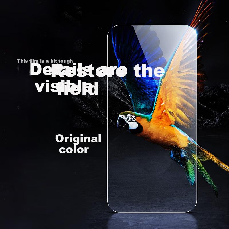 ESCASE Honor X30 Tempered Glass Screen Protector, Full Coverage, High Definition Glass Protective Film, Transparent