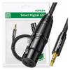Ugreen 3.5mm Mini Jack Audio Cable (male) - XLR (female) 1m Black (AV182)
