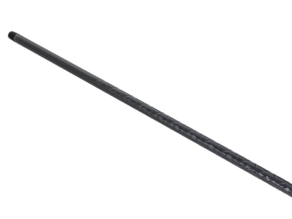 Kij Do Szczotki Karbowany 130Cm Lux Ciemny Szary -Ben