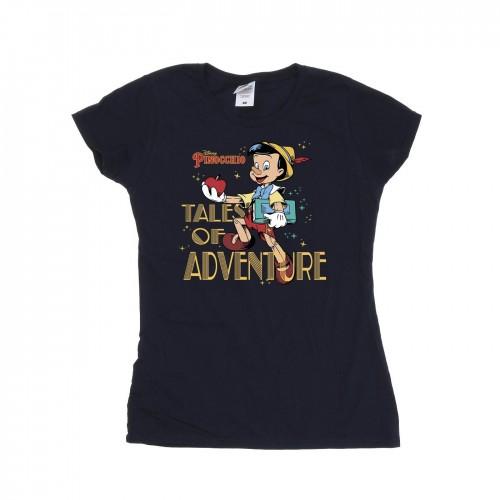 Pinocchio Womens/Ladies Tales Of Adventure Cotton Boyfriend T-Shirt
