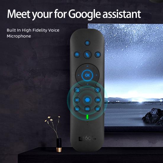 

1 комплект G60S Pro 2,4G голосовой гироскоп управления 5 Bluetooth-совместимый двухрежимный беспроводной пульт дистанционного управления Bt