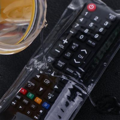 1ks PVC Průhledný Univerzální Obal na Dálkové Ovládání Prachotěsný Kryt Klimatizace TV Dálkové Ovládání Voděodolná Taška Ochranný Obal