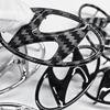 ABS Car Steering Wheel Logo Emblem Cover Badge For Hyundai Elantra Sonata Tucson I30 I20 Accent Genesis Tiburon Kona Tiburon AG3
