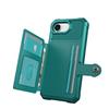 Custodia Portafoglio con Slot Porta Carte e Supporto Magnetico per Auto per IPhone 16E 16 15 Plus 14 13 12 Pro Max XS XR Cover in Pelle