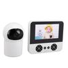 Baby Monitoring Camera 4.3in HD Screen 2 Way Intercom Night Vision Adjustable Angle Baby Monitoring