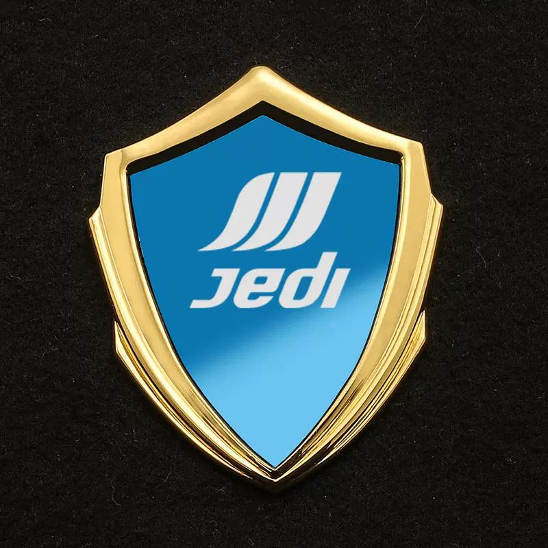 Jedi All-metal Sun-resistant and Non-fading Electric Motorcycle 3D Three-dimensional Car Sticker Modified Decorative Sticker Body Side Logo Badge