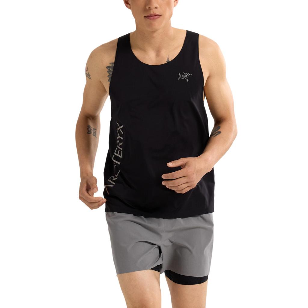 Arcteryx Norvan Atmungsaktiv Bequem Leicht Schlanke Passform Dreiviertel Sportshorts Herrenshorts Schwarz X000007785