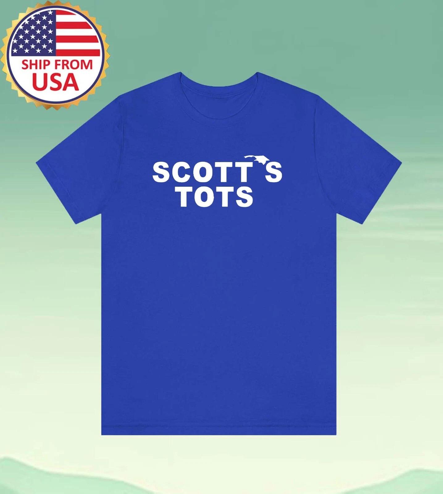 Scott s Tots Men s Blue Size S-5XL S