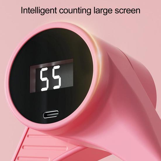 Thigh Master with Counter LCD Display 3 Levels Adjustable Ergonomic Pelvic Floor Muscle Trainer Men Women Inner Thigh Leg Hip Exerciser Toner