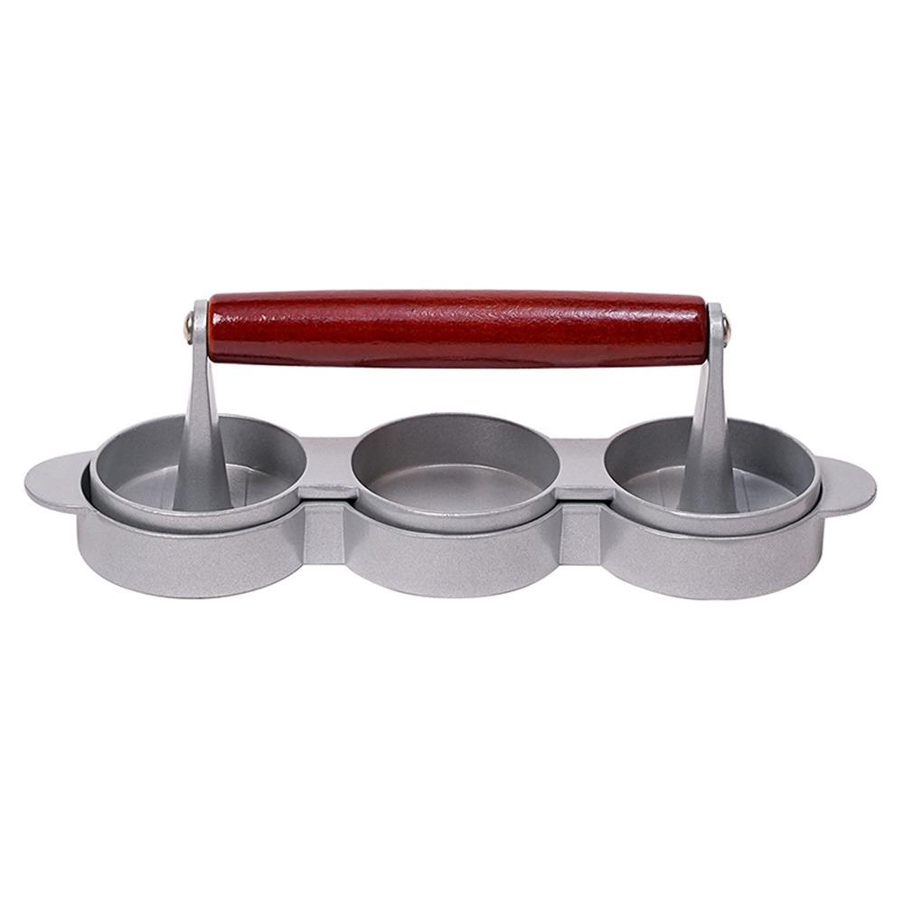 Round Manual Meat Pie Press Mold Creative Patties Maker Hamburger Patty Maker Mold  Barbecue