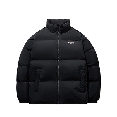 Lifestyle Series Retro Locker Vielseitig Stehkragen Buchstaben Lässig Warme Daunenjacke Herren Oberbekleidung 152548901N-3