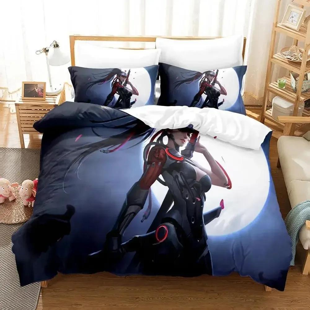 Game Cool Dragon Blade Genji by Bedding Set Single Twin Full Queen King Size Bed Set Adult Kid Bedroom Duvet Cover Sets Anime